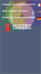 Mobile Screenshot of isotec.it