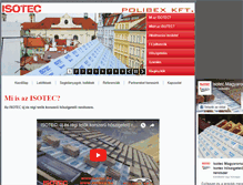 Tablet Screenshot of isotec.hu