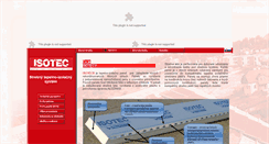 Desktop Screenshot of isotec.sk