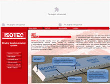 Tablet Screenshot of isotec.sk